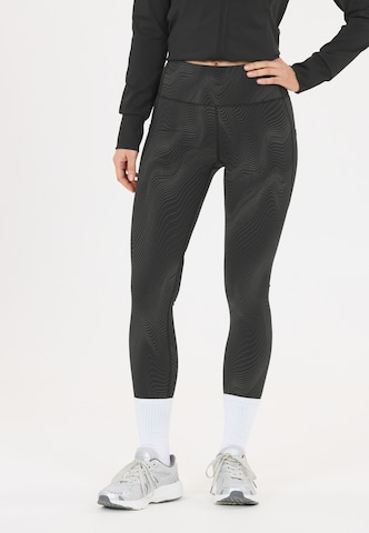 ENDURANCE Skinny Sportbroek 'Eastone' in Zwart: voorkant