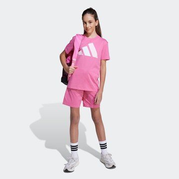 ADIDAS SPORTSWEAR Функциональная футболка 'Essentials' в Ярко-розовый