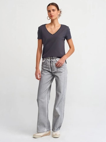 T-shirt Dilvin en gris : devant