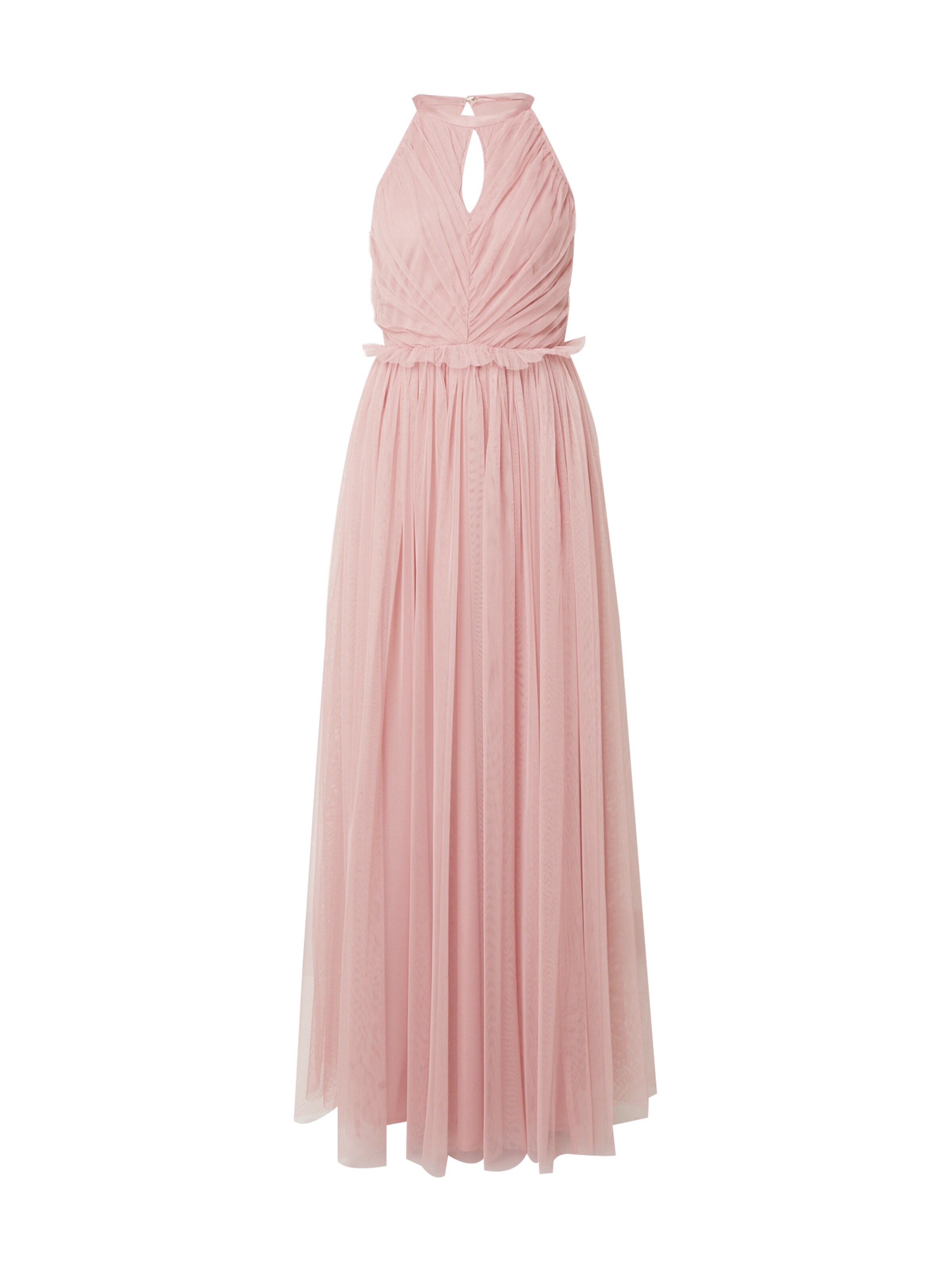 Maya Deluxe Evening dress in Pink: front
