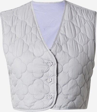 florence by mills exclusive for ABOUT YOU Gilet 'Crisp Air' en gris / lilas, Vue avec produit