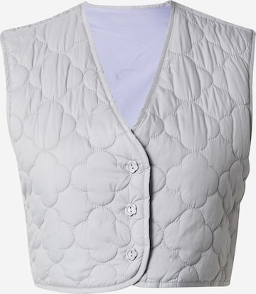 florence by mills exclusive for ABOUT YOU - Chaleco 'Crisp Air' en gris: frente