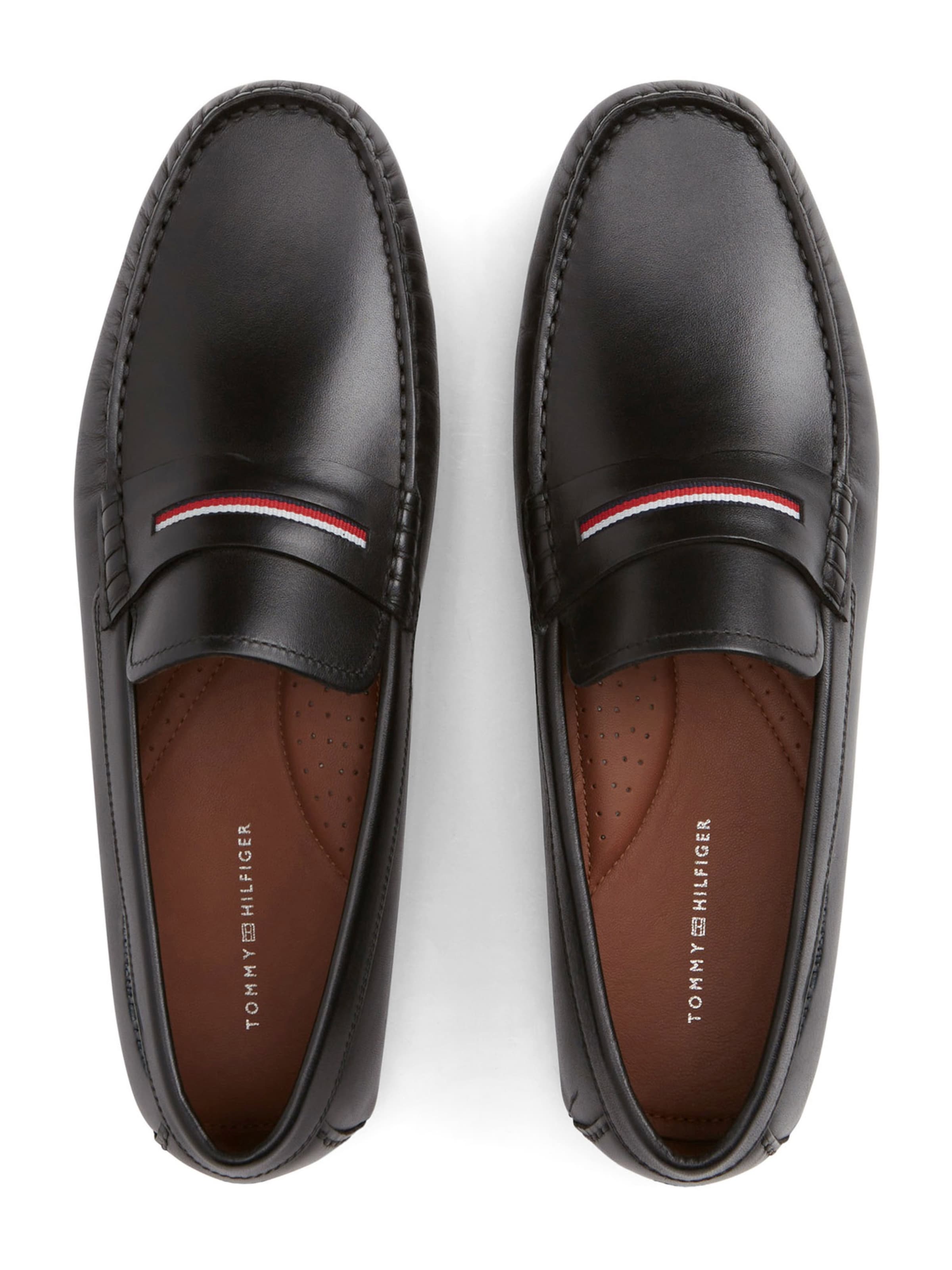 TOMMY HILFIGER Мокасины в Черный