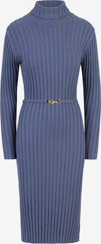 APART Knitted dress in Blue: front