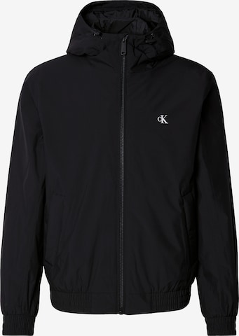 Veste mi-saison Calvin Klein Jeans en noir : devant