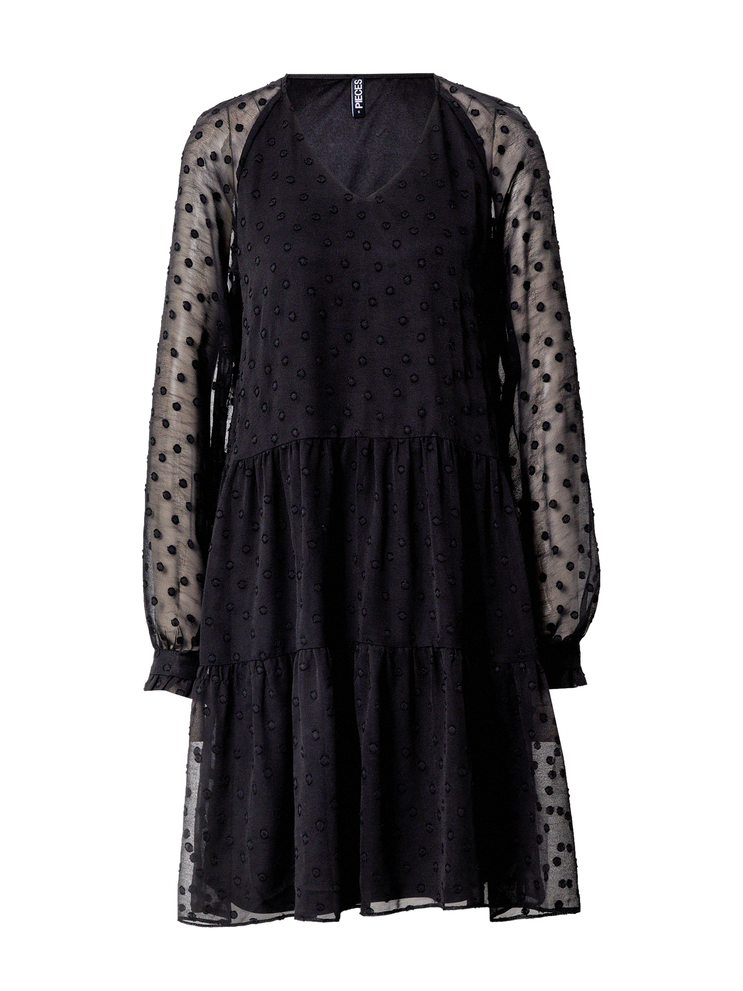 Kobiety Odzież Pieces Tall Sukienka koktajlowa NUTSI w kolorze Czarnym 