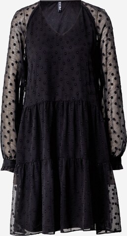 Pieces Tall Cocktail Dress 'NUTSI' in Black: front