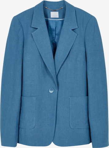 Blazer MADELEINE en bleu : devant