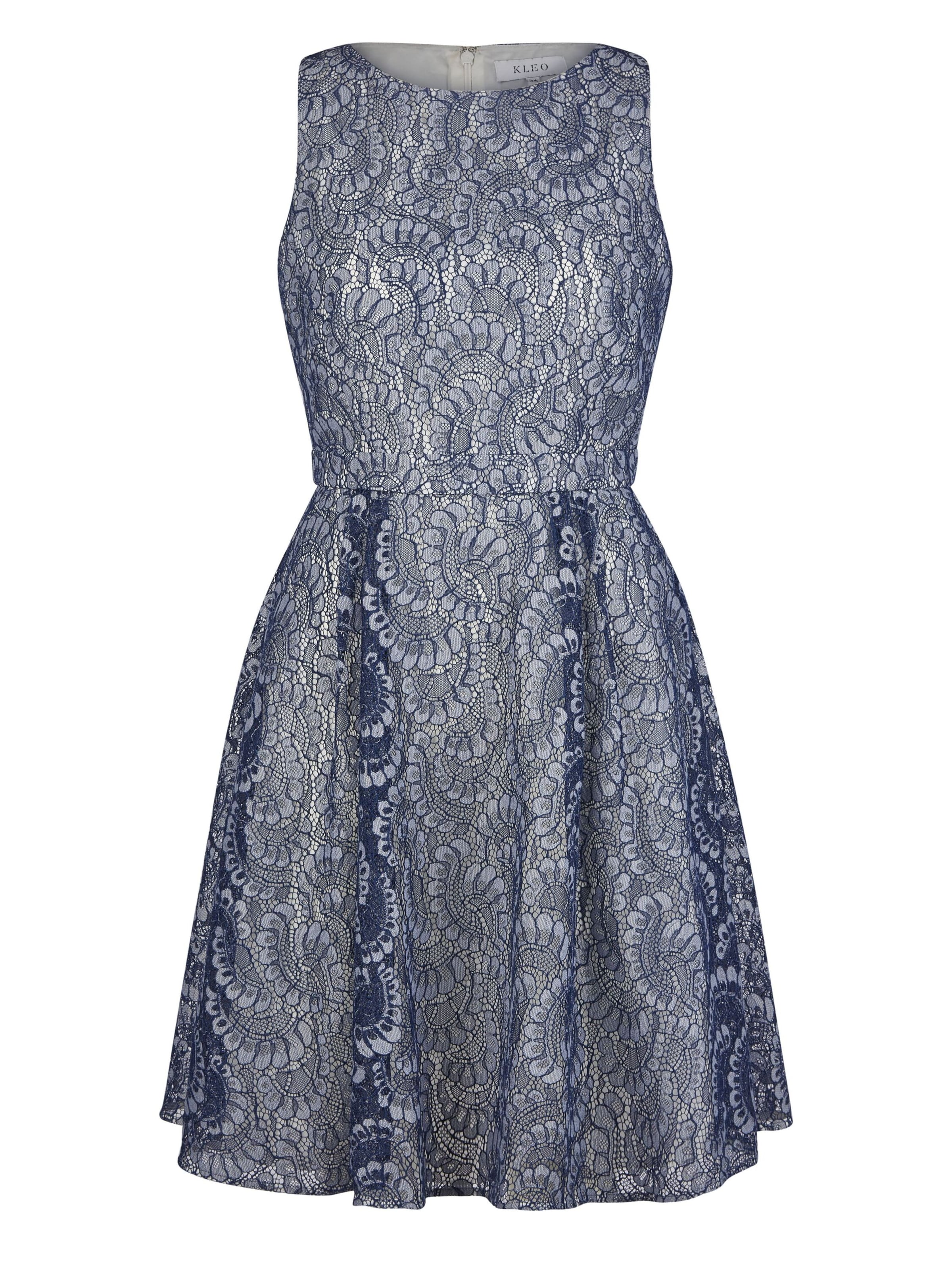 KLEO Kleid in Blau: Vorderseite