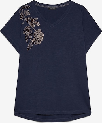 Fiorella Rubino - Camiseta en azul: frente