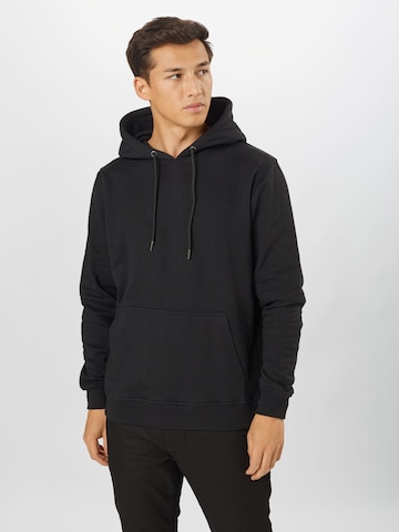 Sweat-shirt Urban Classics en noir : devant