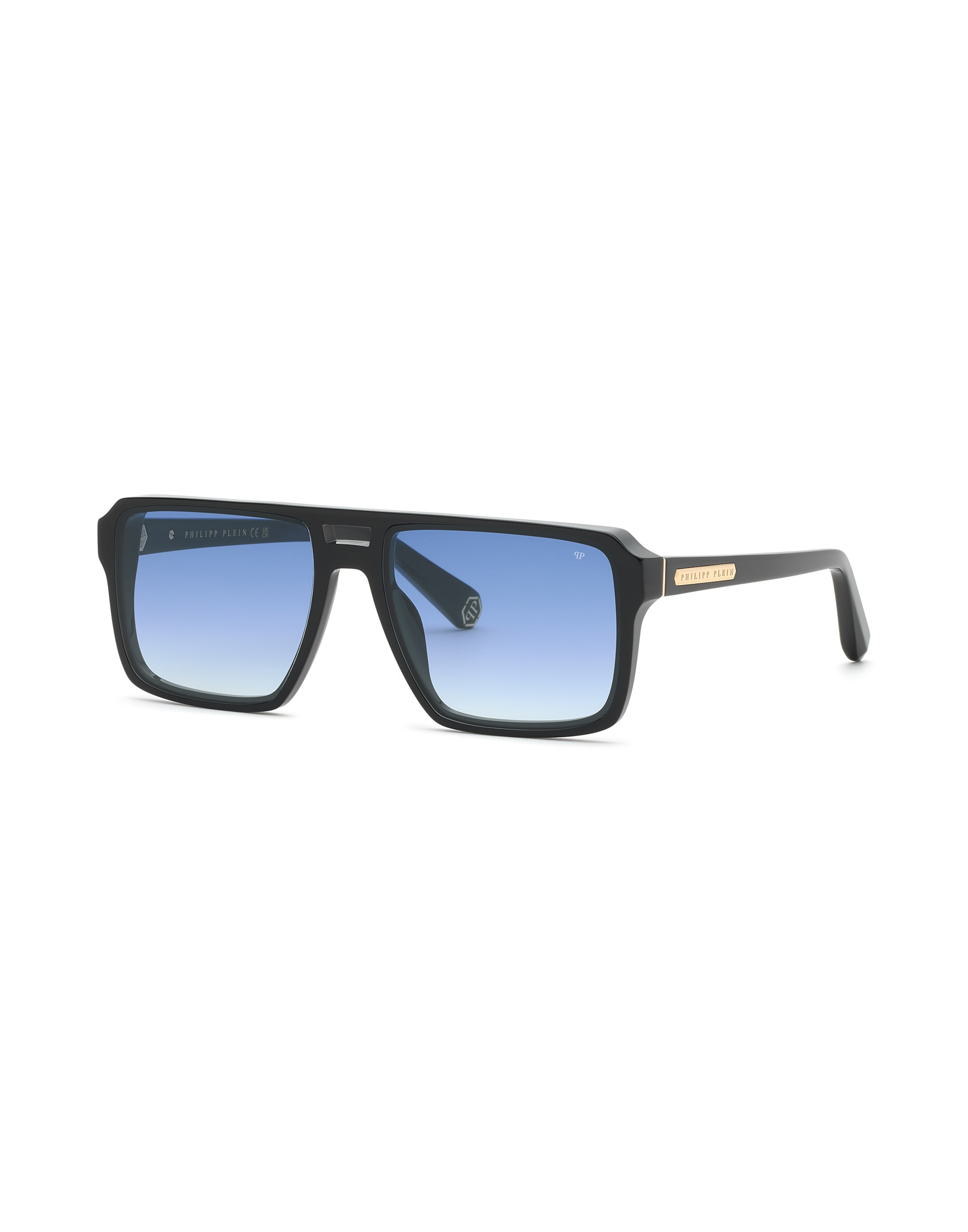 Philipp Plein - Gafas de sol 'Essential' en negro: frente