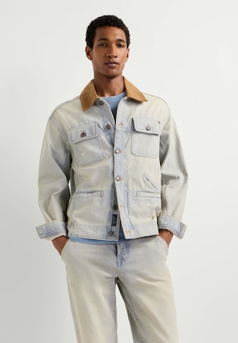 Pepe Jeans Tussenjas in Grijs: voorkant