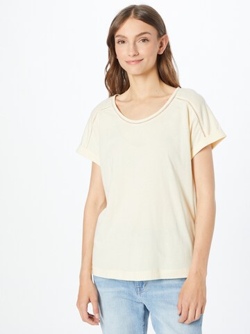 SCOTCH & SODA - Camiseta en beige: frente