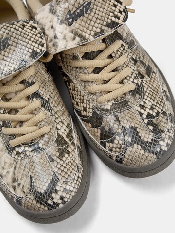 Baskets basses Pull&Bear en gris