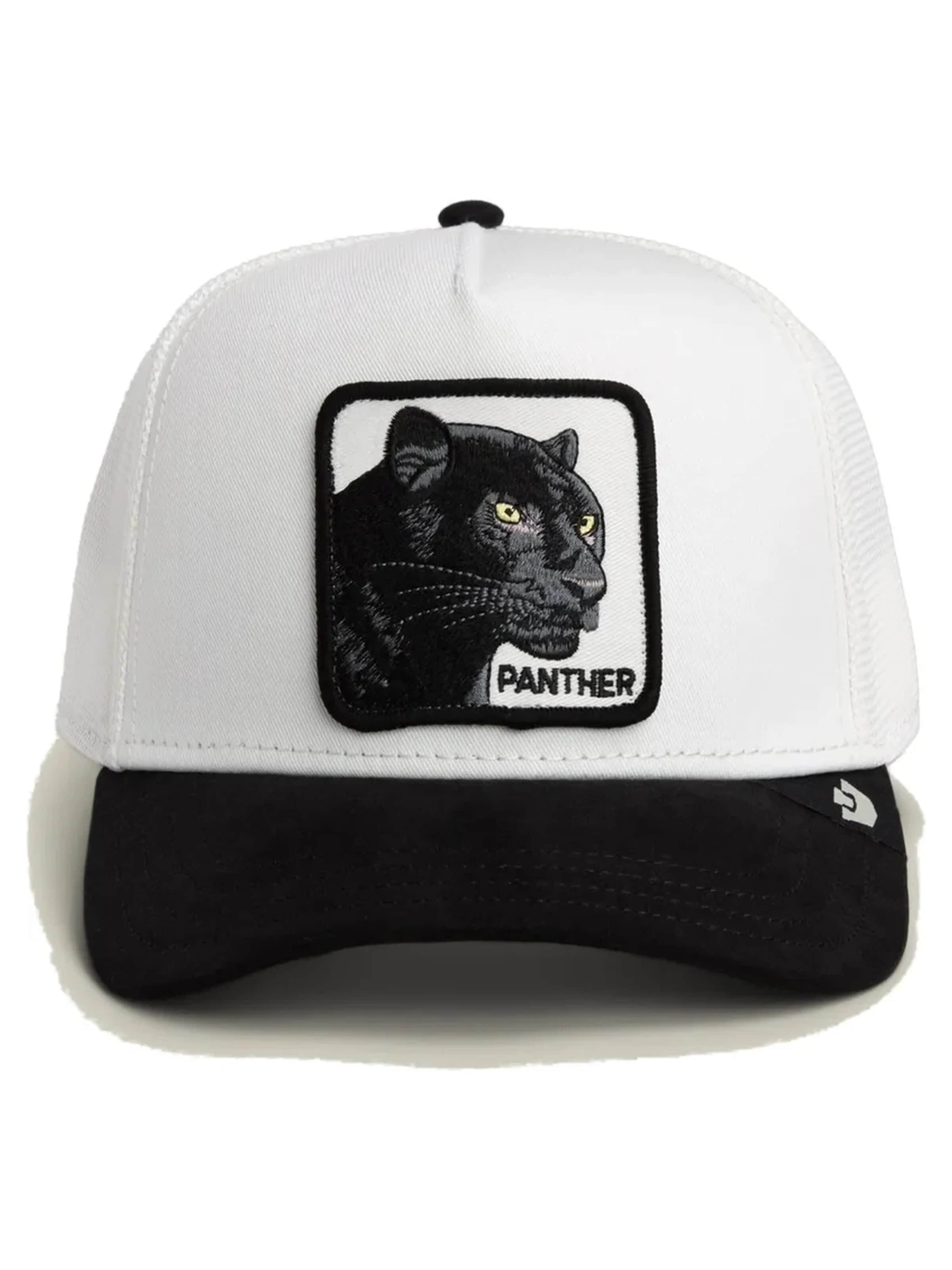 GOORIN Bros. - Boné 'Gorra goorin bros blanca pantera suede black panther trucker cap' em branco