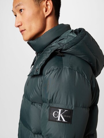 Cappotto invernale di Calvin Klein Jeans in verde