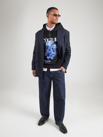 Sweat-shirt 'JELLYFISH' Versace Jeans Couture en noir