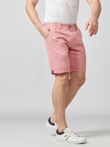 KOROSHI Regular Chino trousers in Pink