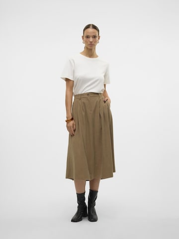 VERO MODA Skirt 'VILJA' in Brown