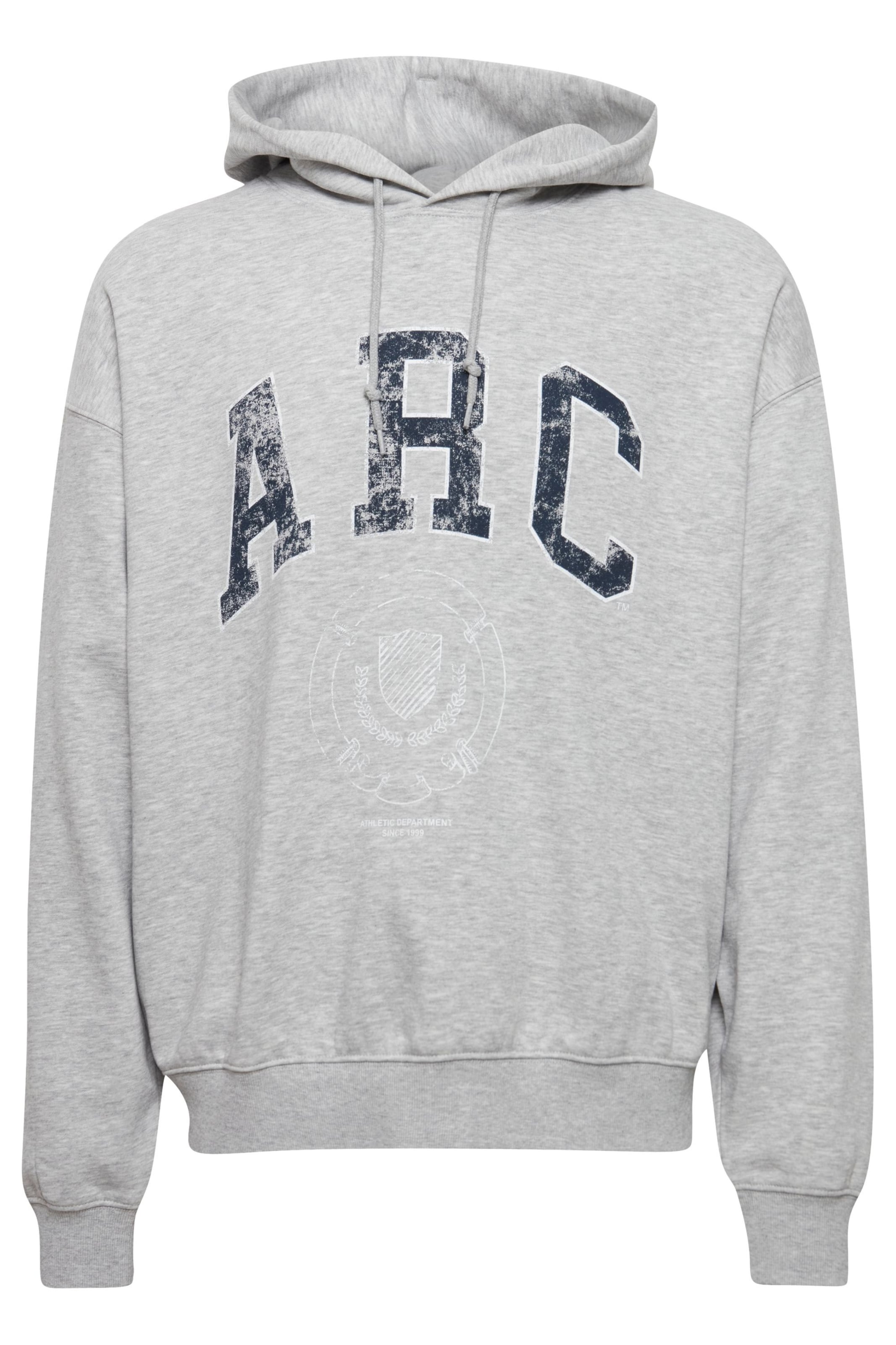 Felpa 'Galad' di !Solid in grigio: frontale