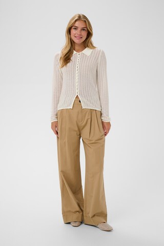 Cardigan 'PorshaSZ' SAINT TROPEZ en blanc
