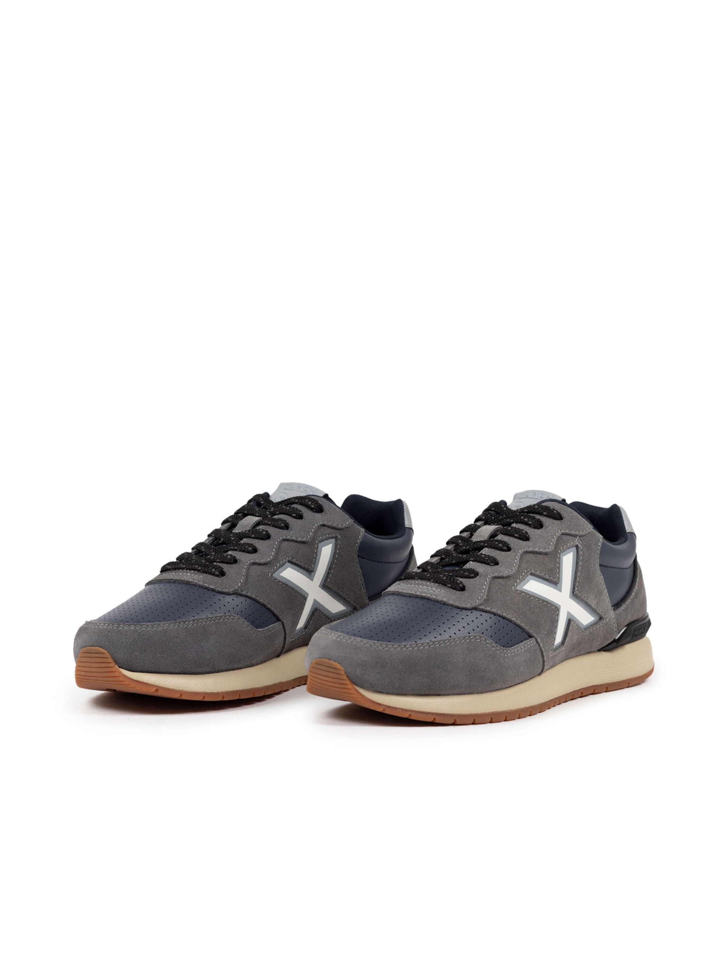 Baskets basses 'Dash' MUNICH en gris