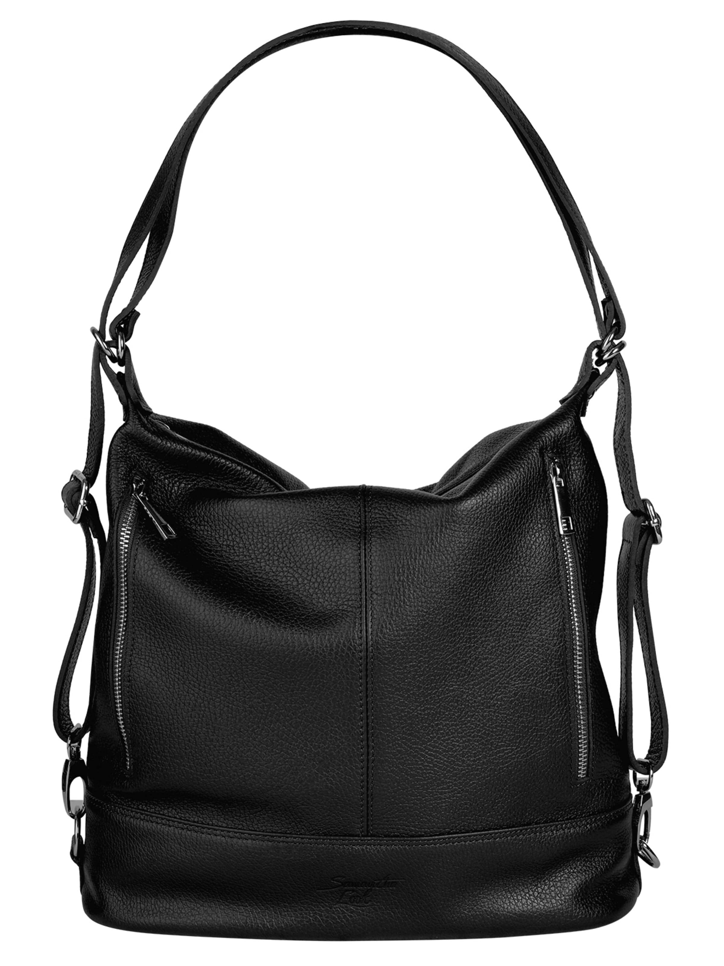 Samantha Look Backpack in Black: front
