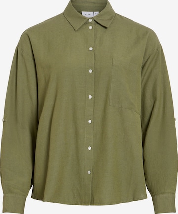 Chemisier VILA en vert : devant