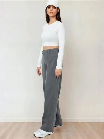 Hiccup Wide Leg Hose in Grau