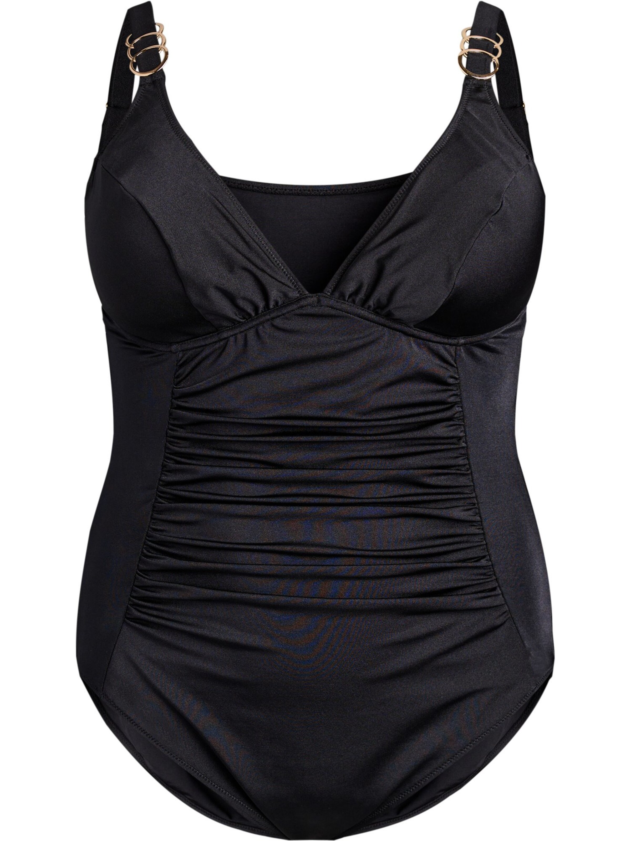 Minimizer Costume intero di Swim by Zizzi in nero: frontale