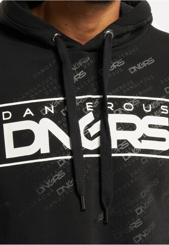 Sweat-shirt Dangerous DNGRS en noir