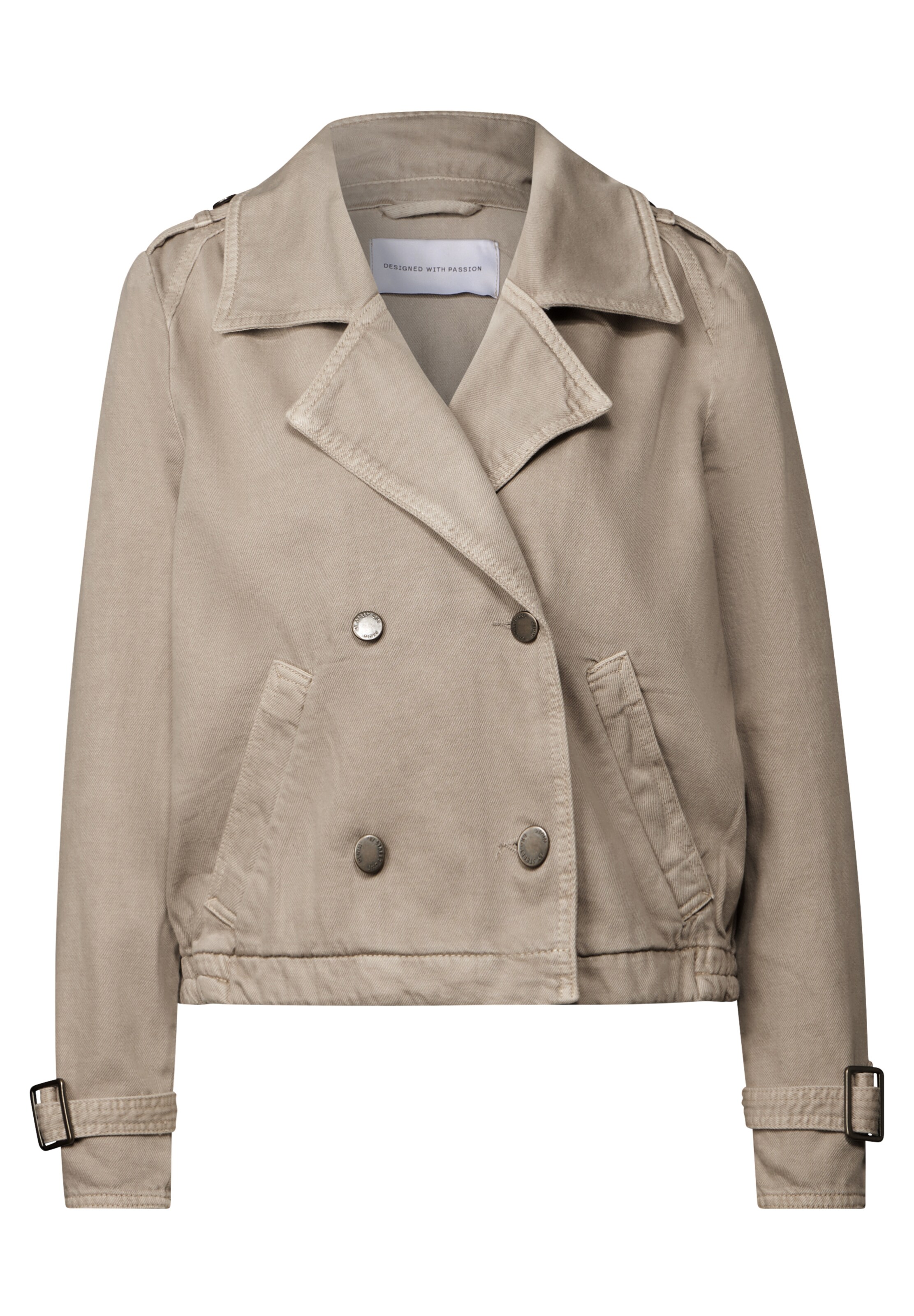 STREET ONE Jacke in Beige: Vorderseite