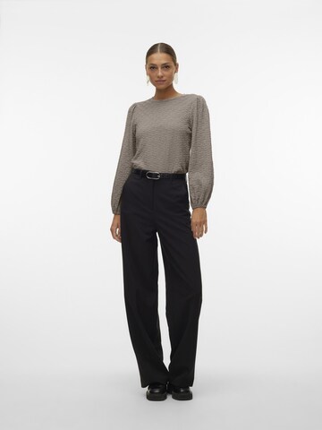 VERO MODA Bluse in Grau