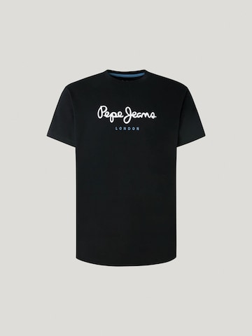 Pepe Jeans T-shirt 'EGGO N TEE' i svart: framsida