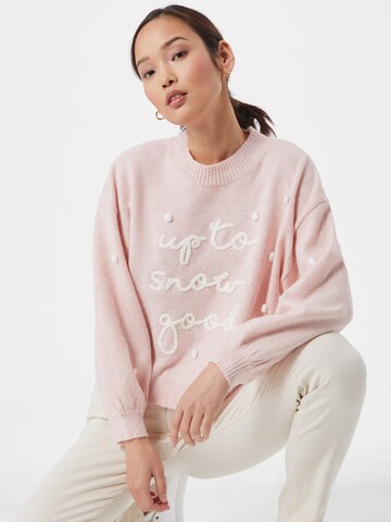 Miss Selfridge Pullover i pink