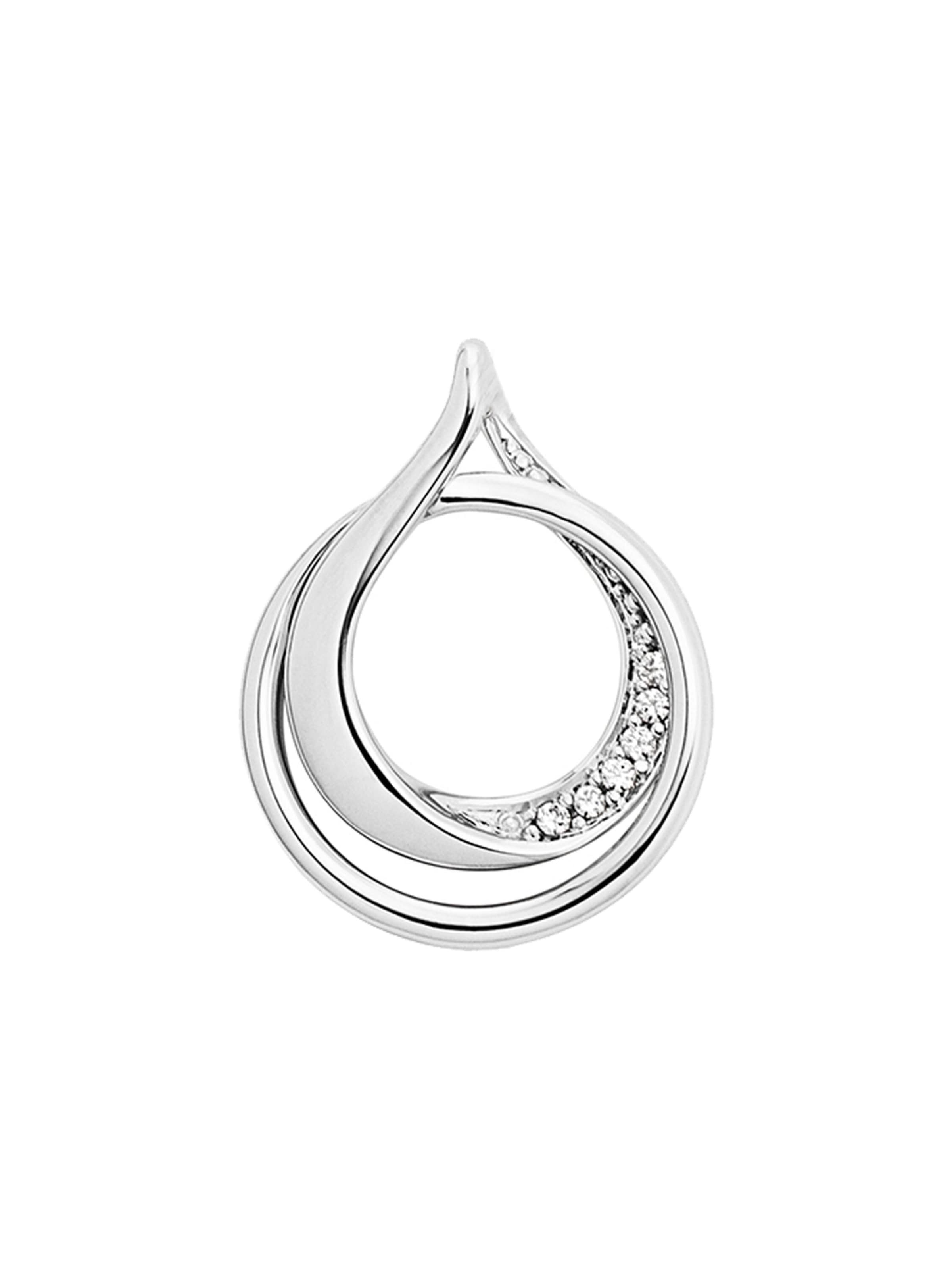 Orolino Pendant in White: front