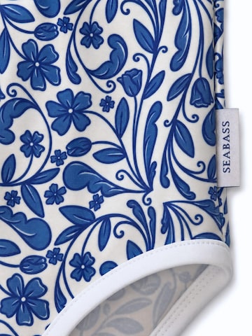 SEABASS Badpak 'Girls Swimsuit Coco' in Blauw