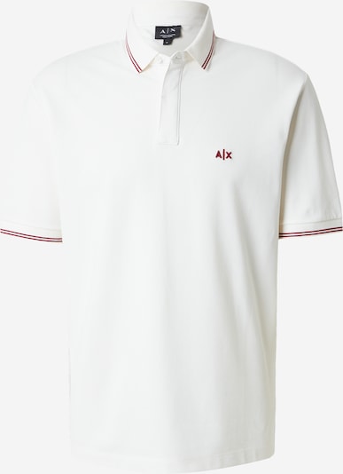 ARMANI EXCHANGE Majica u boja pijeska / burgund, Pregled proizvoda