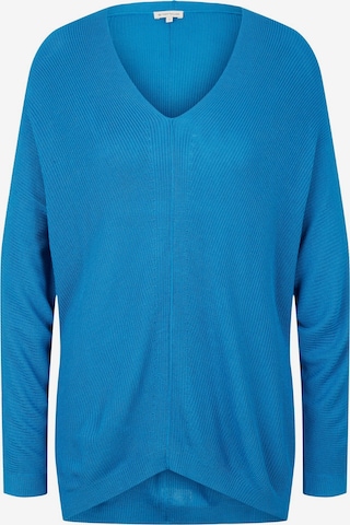 TOM TAILOR Sweater in Blue: front