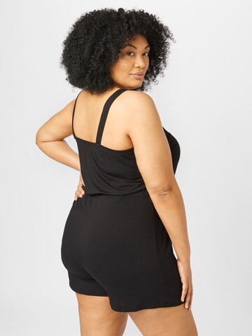 ABOUT YOU Curvy Jumpsuit 'Cassia' in Schwarz