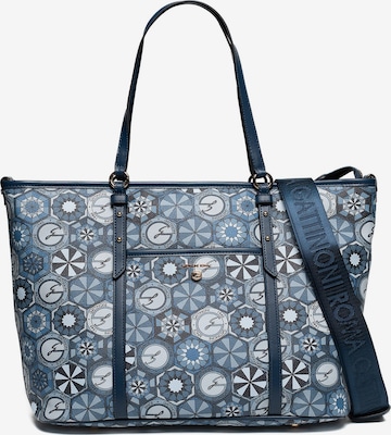 Shopper di Gattinoni in blu: frontale