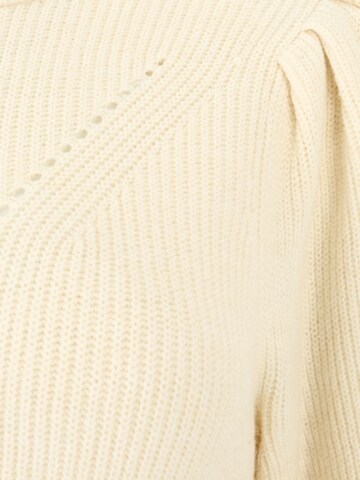 ONLY Carmakoma Sweater 'Fia Katia' in Beige