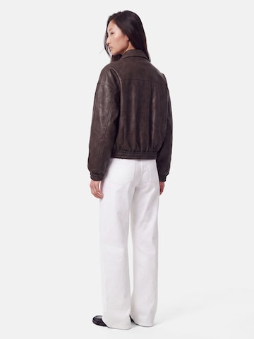 PIECES Between-Season Jacket 'PCARIANA' in Brown