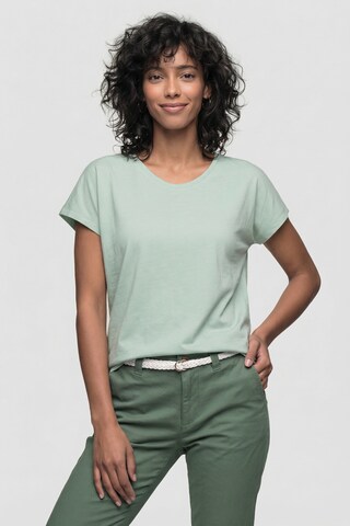 alife & kickin Shirt 'SofiaAK P' in Groen: voorkant