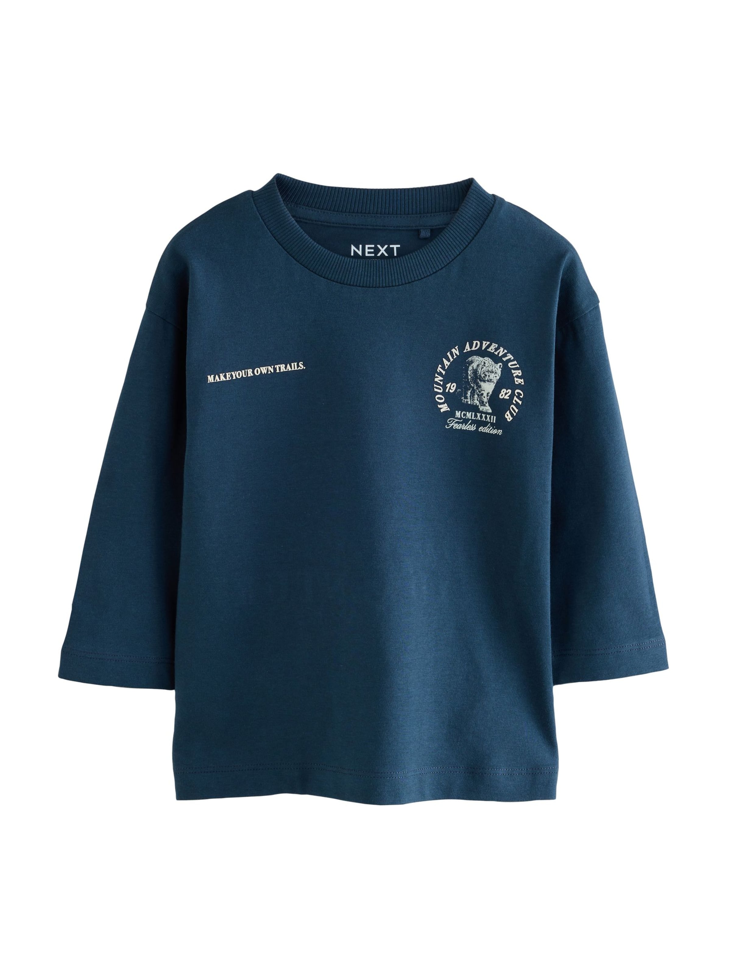 Next Shirts i blå: forside