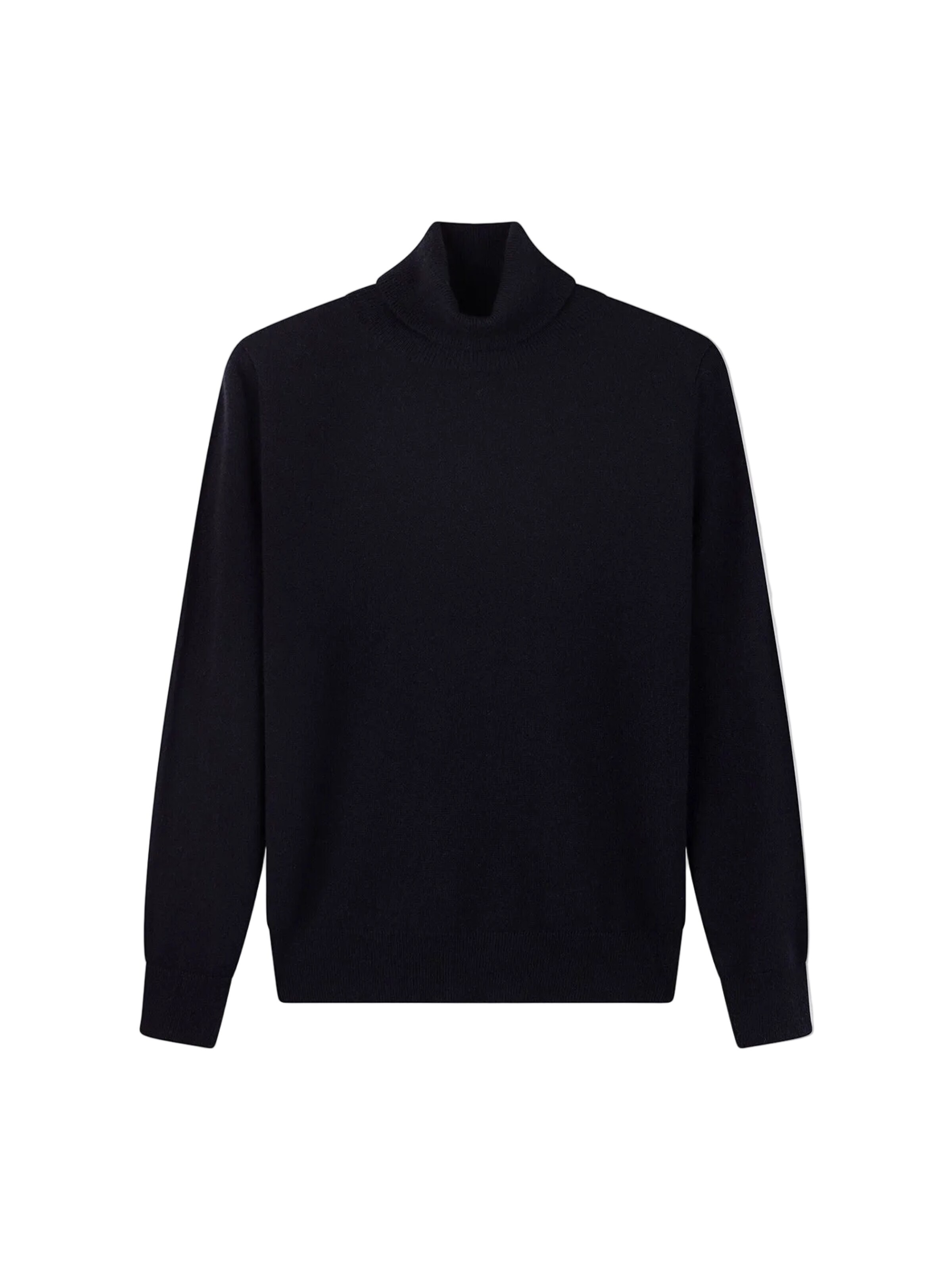 GOBI Cashmere Pullover 'Women's Timeless Cashmere Turtleneck Sweater' i blå: forside