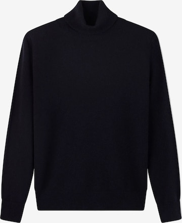 GOBI Cashmere - Jersey 'Women's Timeless Cashmere Turtleneck Sweater' en azul: frente