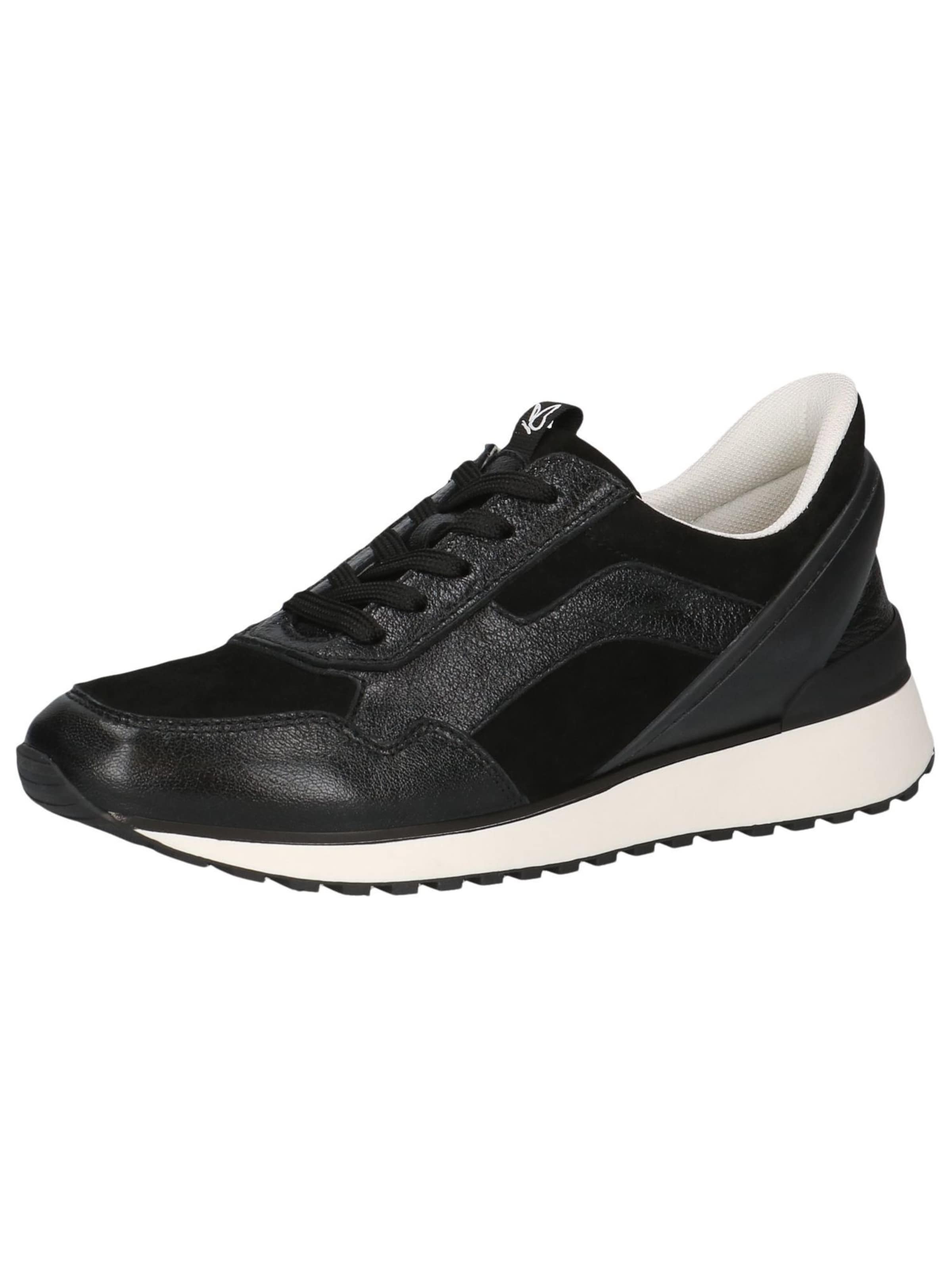 CAPRICE Sneakers laag in Zwart: voorkant