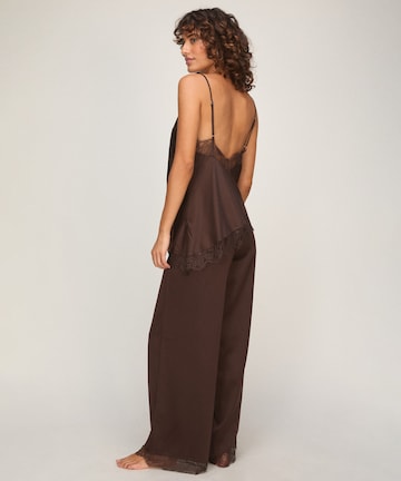 Pantalon de pyjama 'Cecilia' Hunkemöller en marron